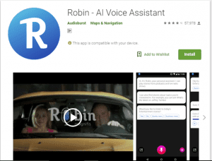 Robin - AI Voice Assistant