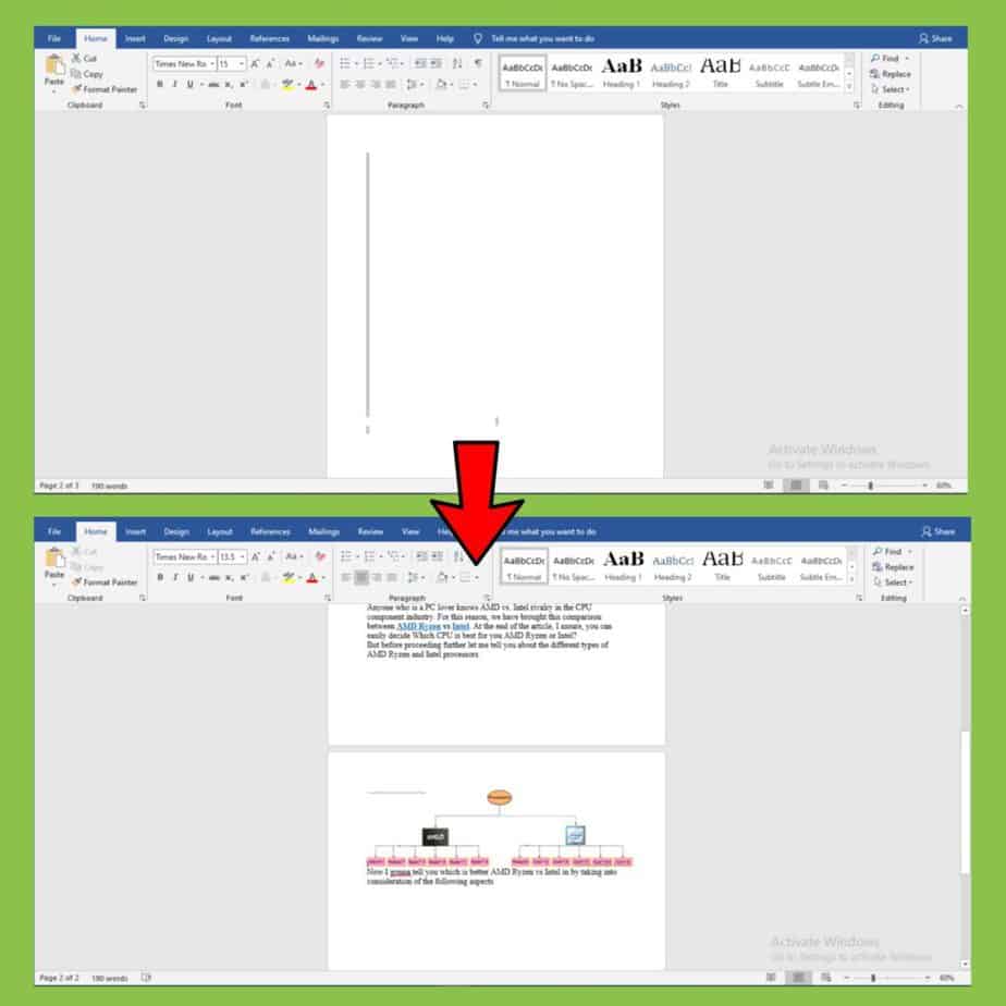 How To Delete A Blank Page In Ms Word Techsonu