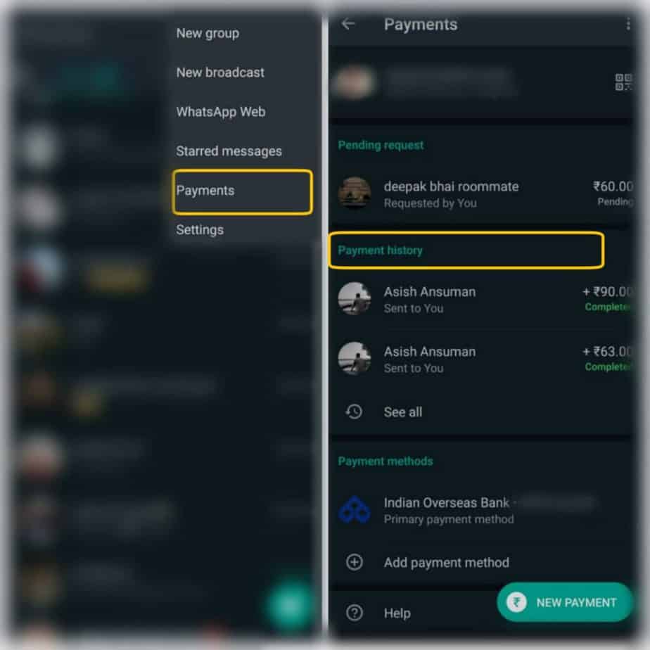 How to Enable the WhatsApp payment option?