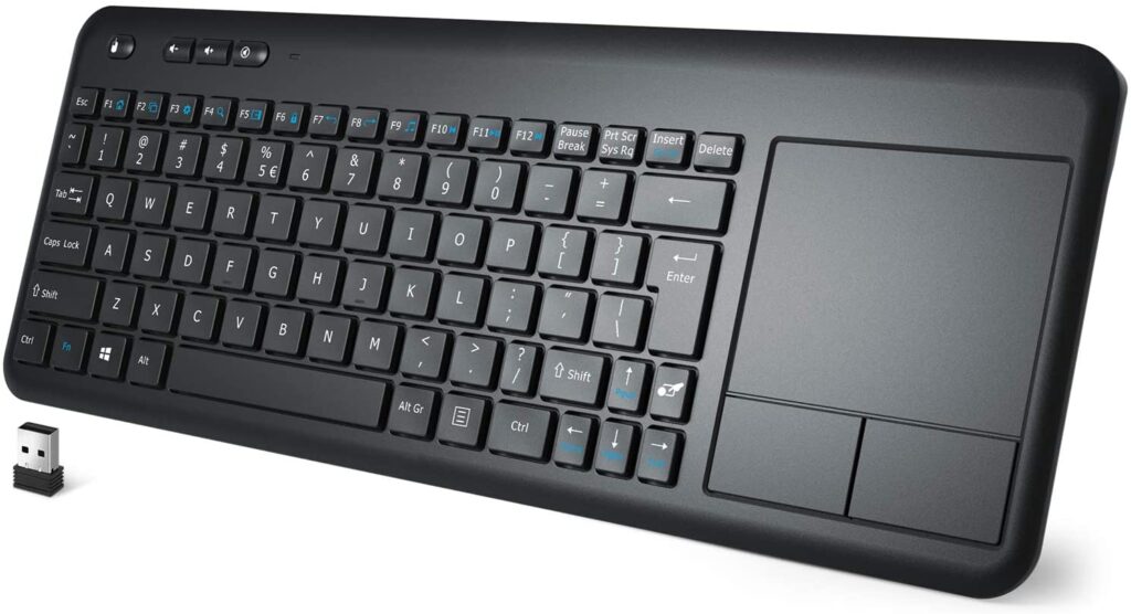 Keyboards and touchpad