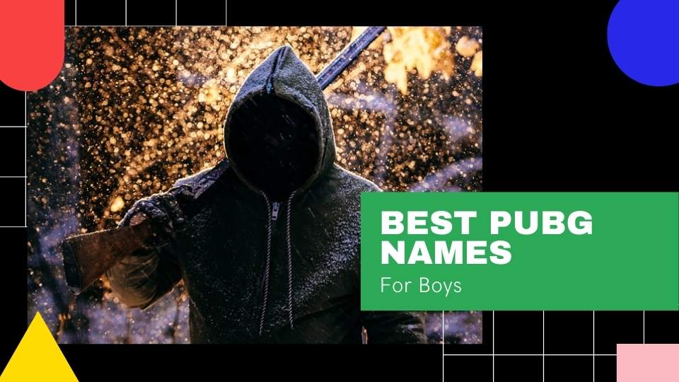 Best BGMI names for Boys