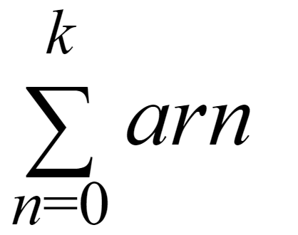 How To Find the Sum of a Finite Geometric Series