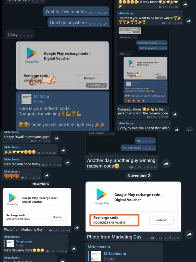 Free fire rewards telegram