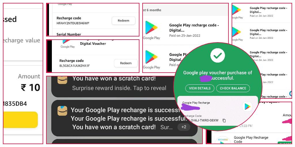 Google Play Redeem Code 2023 Today 15th December 2023 - Rs 10, 30, 80, 159, 200 Gift Card Promo Code