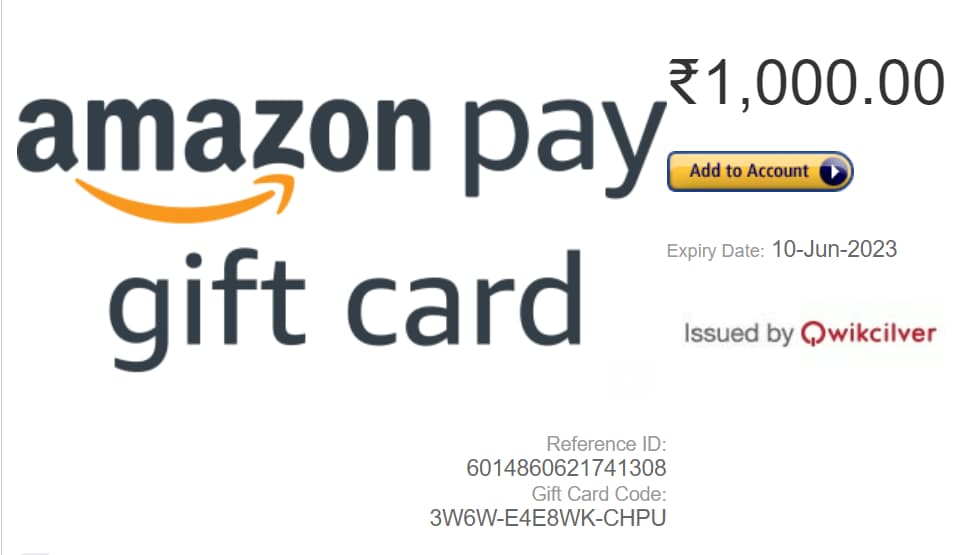 Amazon pay gift card proof 2