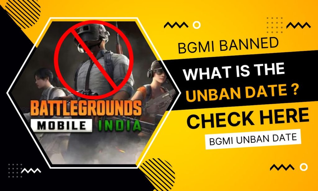 BGMI unban date 