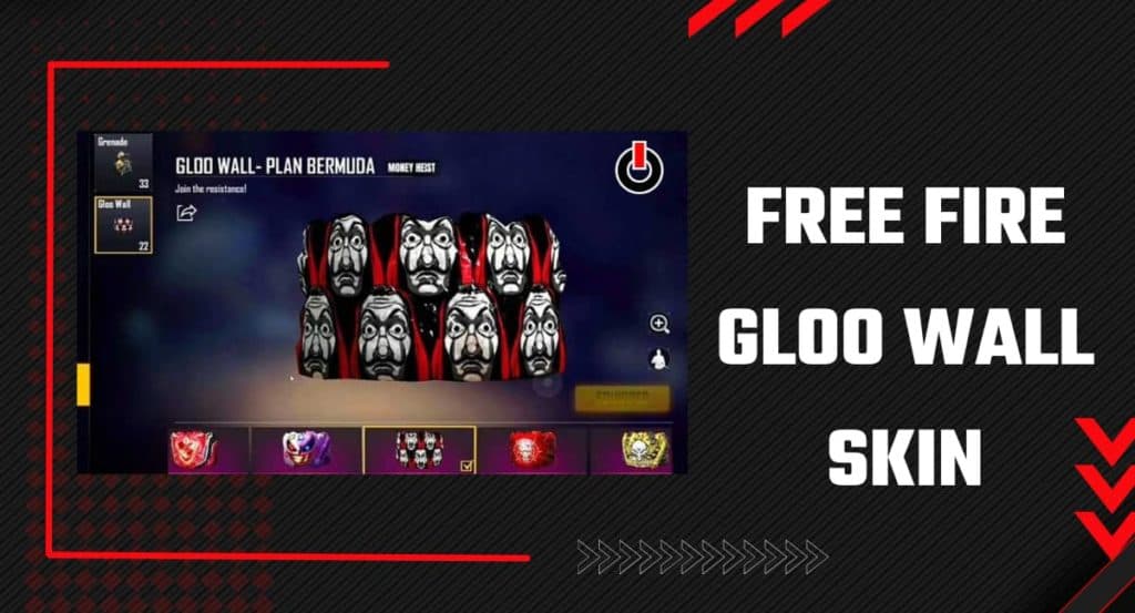 Free fire gloo wall skin