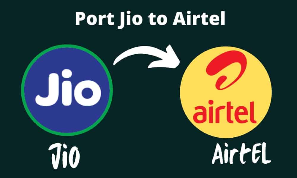 Port Jio to Airtel