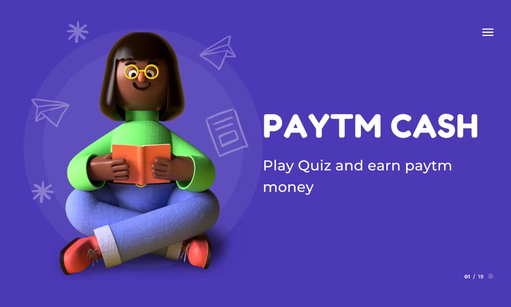 Earn Free Paytm Cash by playing Quiz