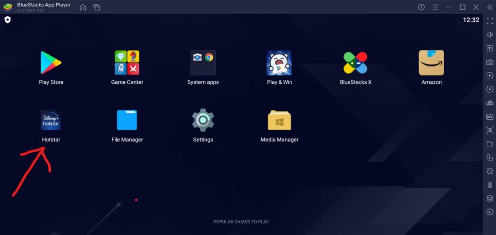 get Hotstar for pc using android emulator