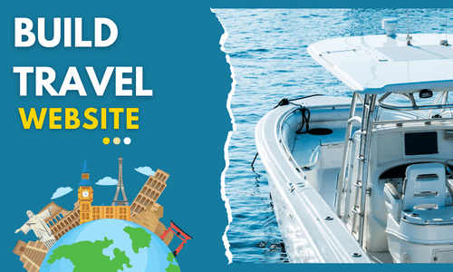 build a travel website by buying a domain