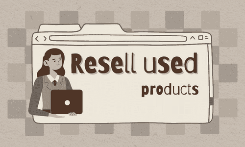 Resell Upcycled Goods