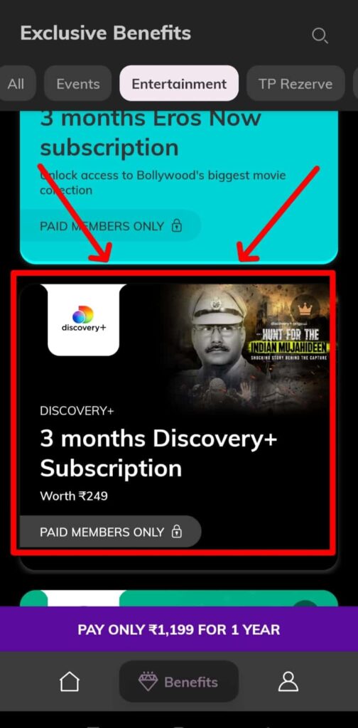 discovery plus for free using prime time