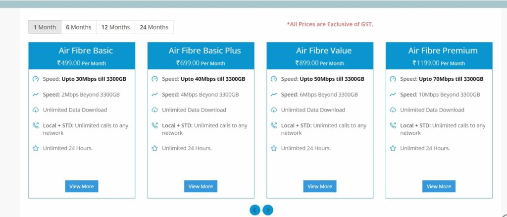 BSNL Air Fibre 