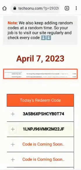 Free Google Play Redeem code Every day: Upto $10 and ₹100