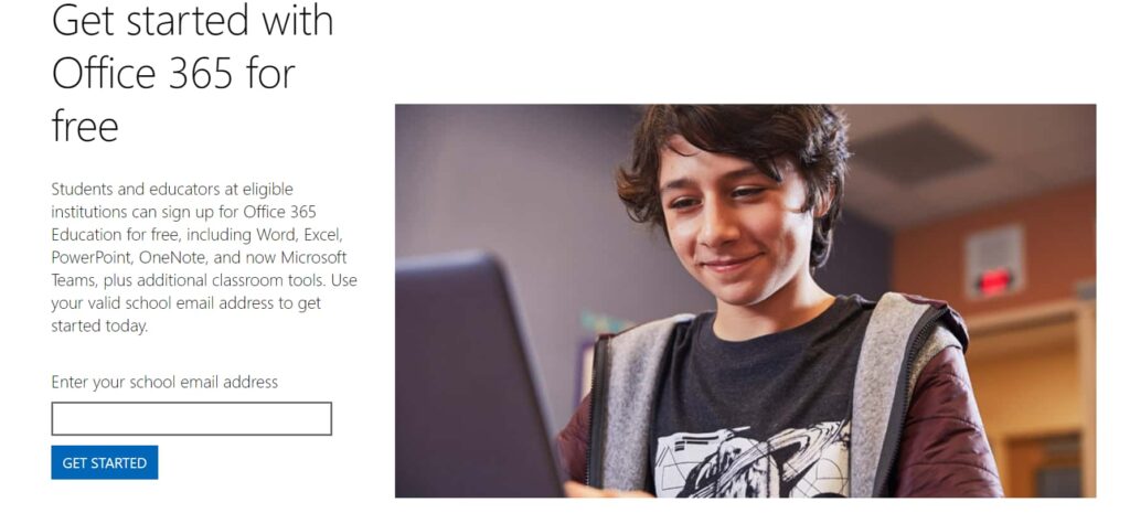 Student Email ID to get Free MS Office product key