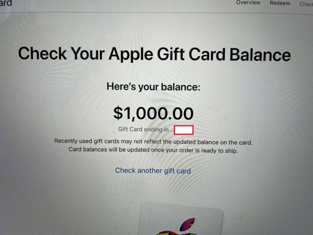 Proof of Free Apple Gift Cards 2