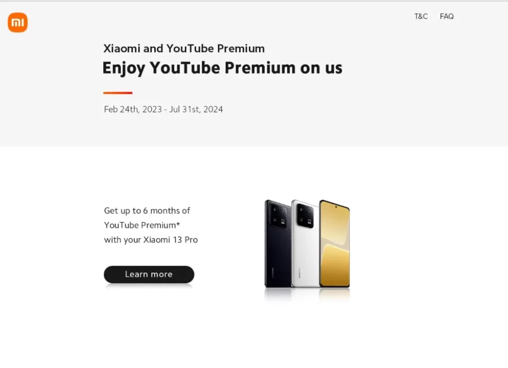  Youtube Premium Free for Xiaomi Users