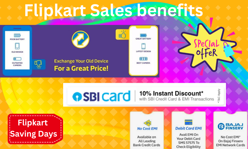 Benefits to buy things during flipkart sale days