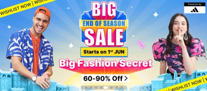 end of season sale