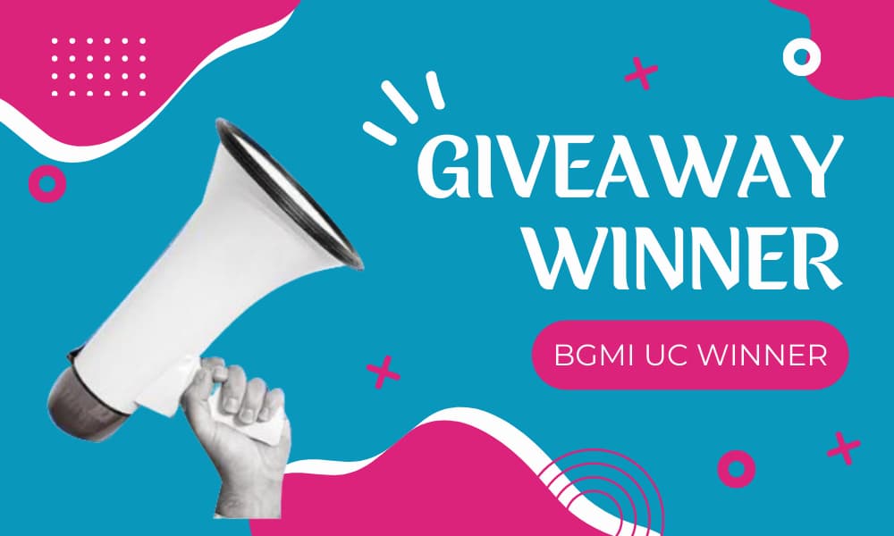 Get Free BGMI UCs in Giveaways