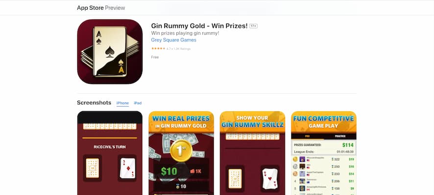 Gin Rummy Gold