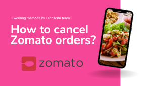 cancel order on zomato