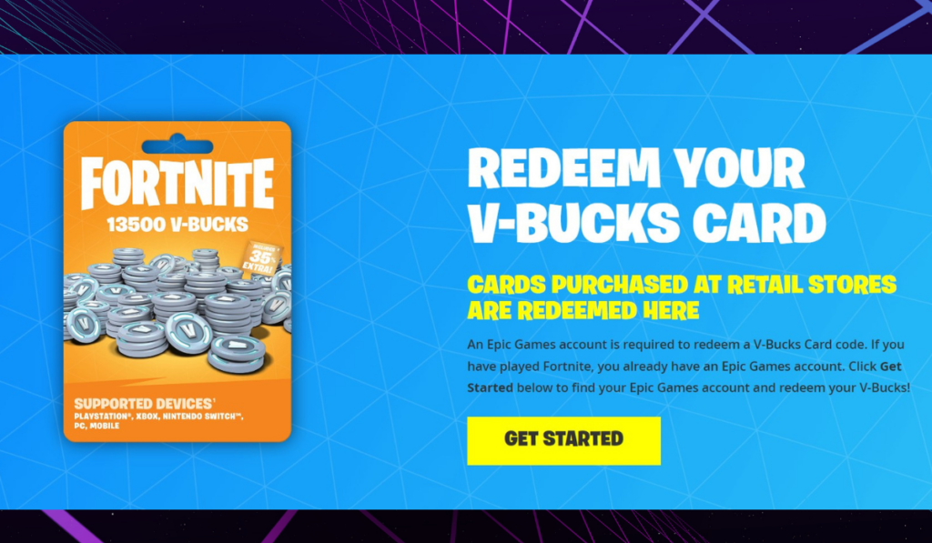 Free Fortnite Redeem Codes list with rewards