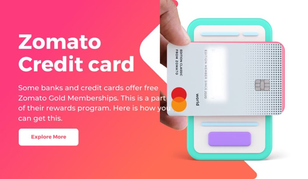 Zomato Credit Card Offers