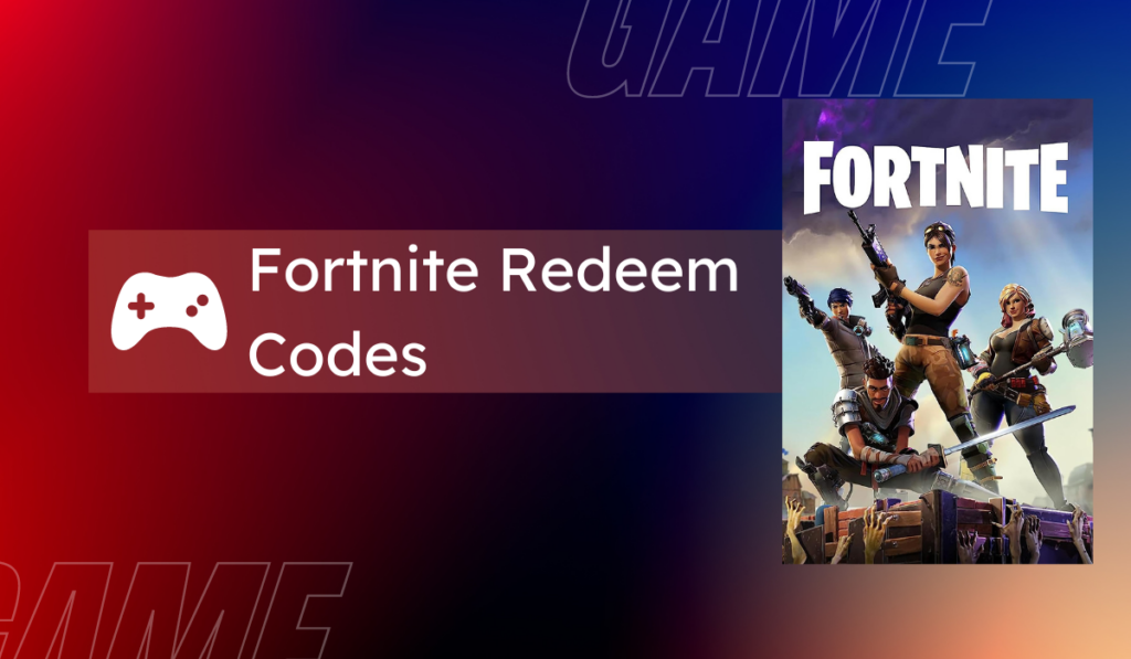 Free Fortnite redeem codes