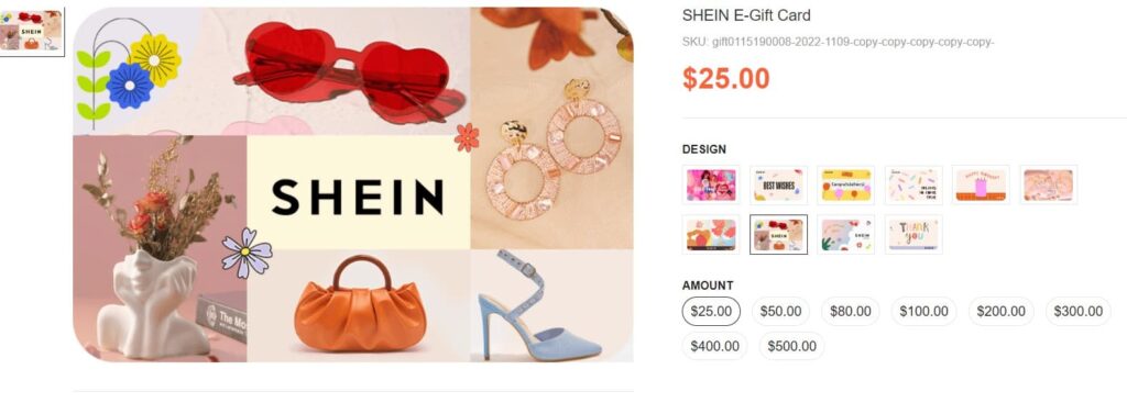 How to get Free Shein Gift Cards?