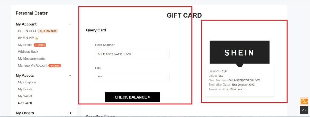 How to Redeem Free Shein Gift Cards