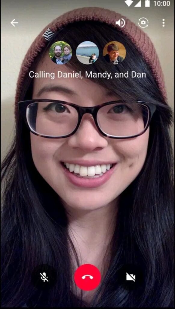 Google hangouts steps to make call