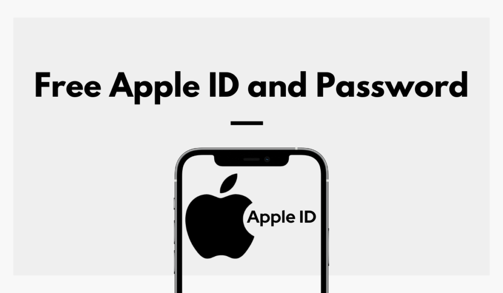 free apple id and password