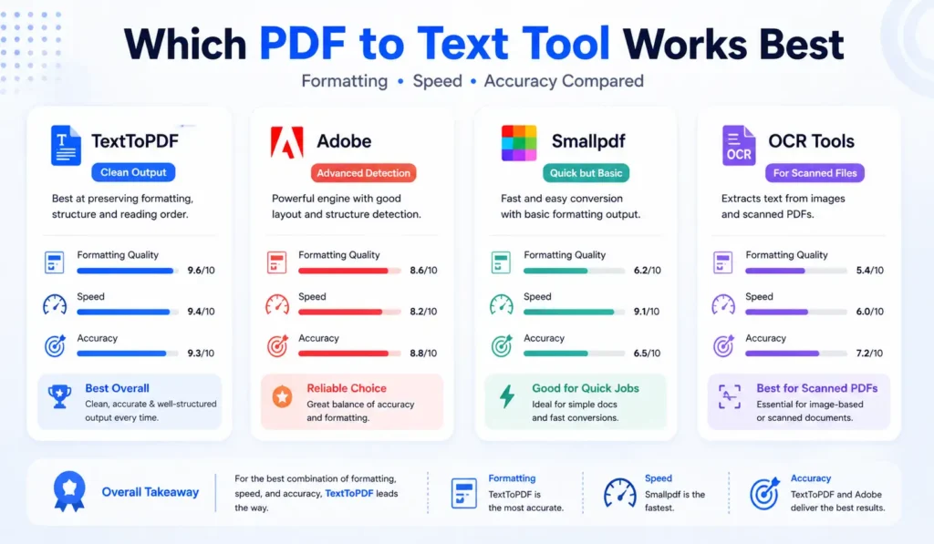 Top PDF to Text Converters