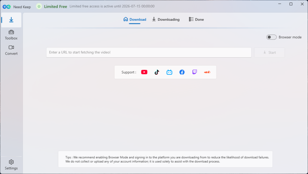 Need Keep Review: A Free Video Converter That Solves Small Video Tasks Without the Usual Mess